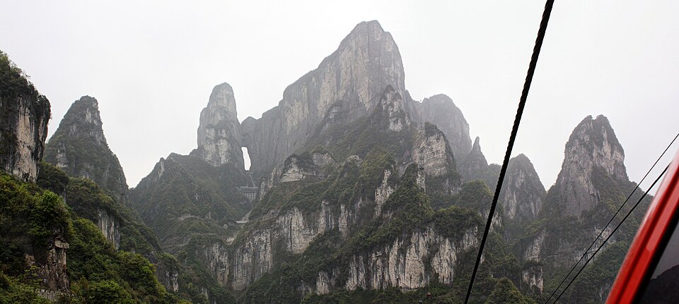 Zhangjiajie, Tianmen mountain - panoramio (1) — Zhangjiajie, China