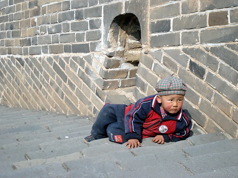 Great wall child — Great Wall, China