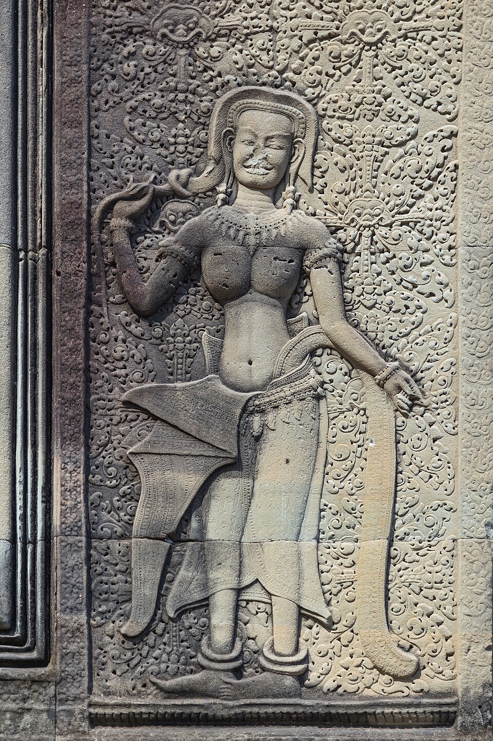 2016 Angkor, Angkor Wat, Brama Angkor Wat (16) — Angkor, Cambodia