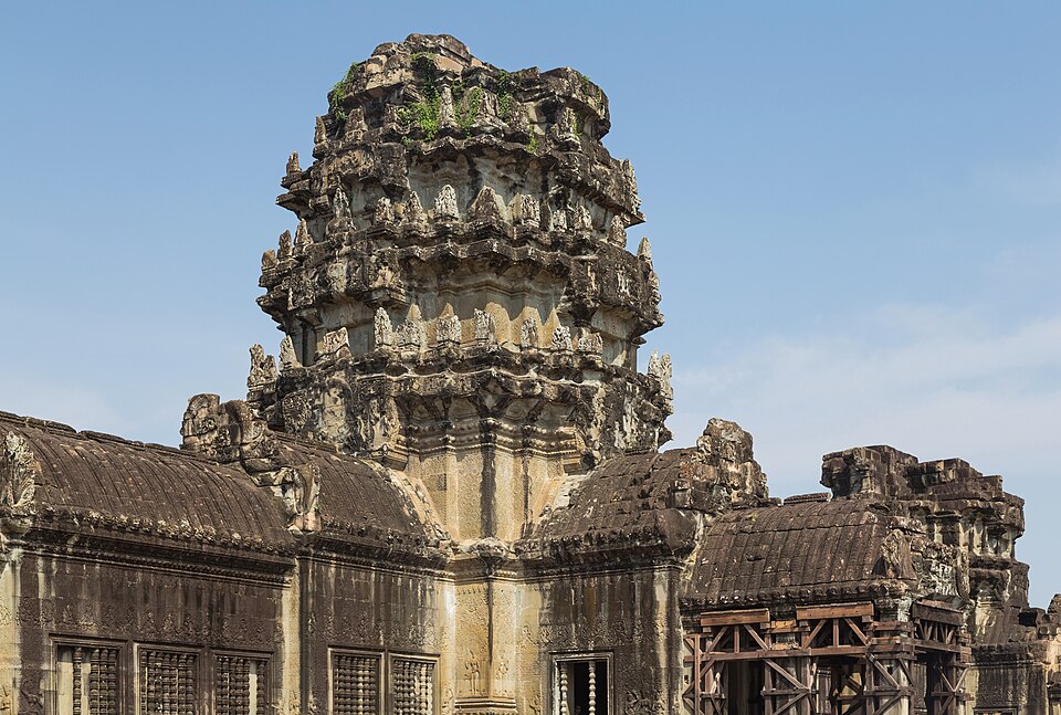 2016 Angkor, Angkor Wat, Brama Angkor Wat (21) — Angkor, Cambodia