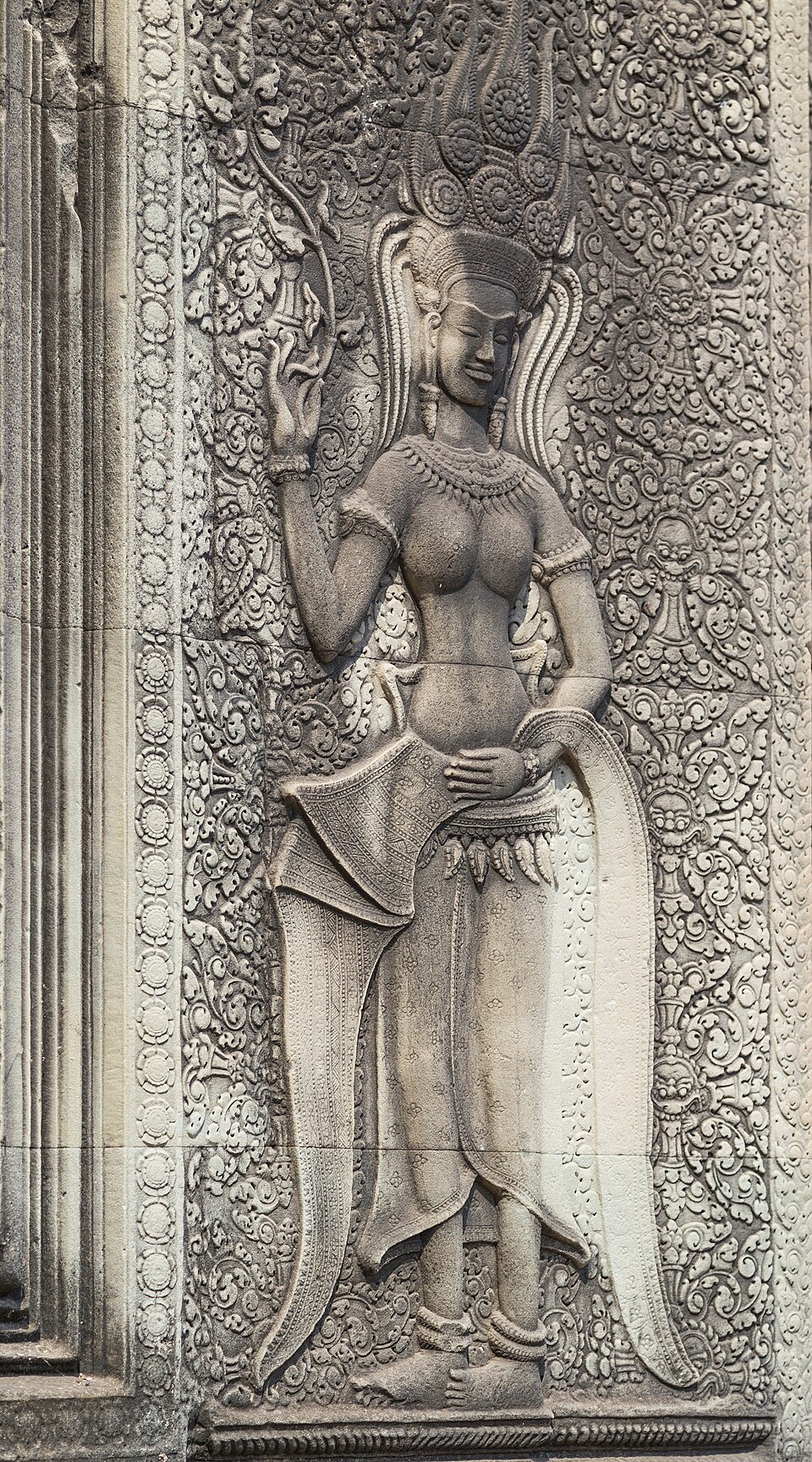 2016 Angkor, Angkor Wat, Brama Angkor Wat (32) — Angkor, Cambodia