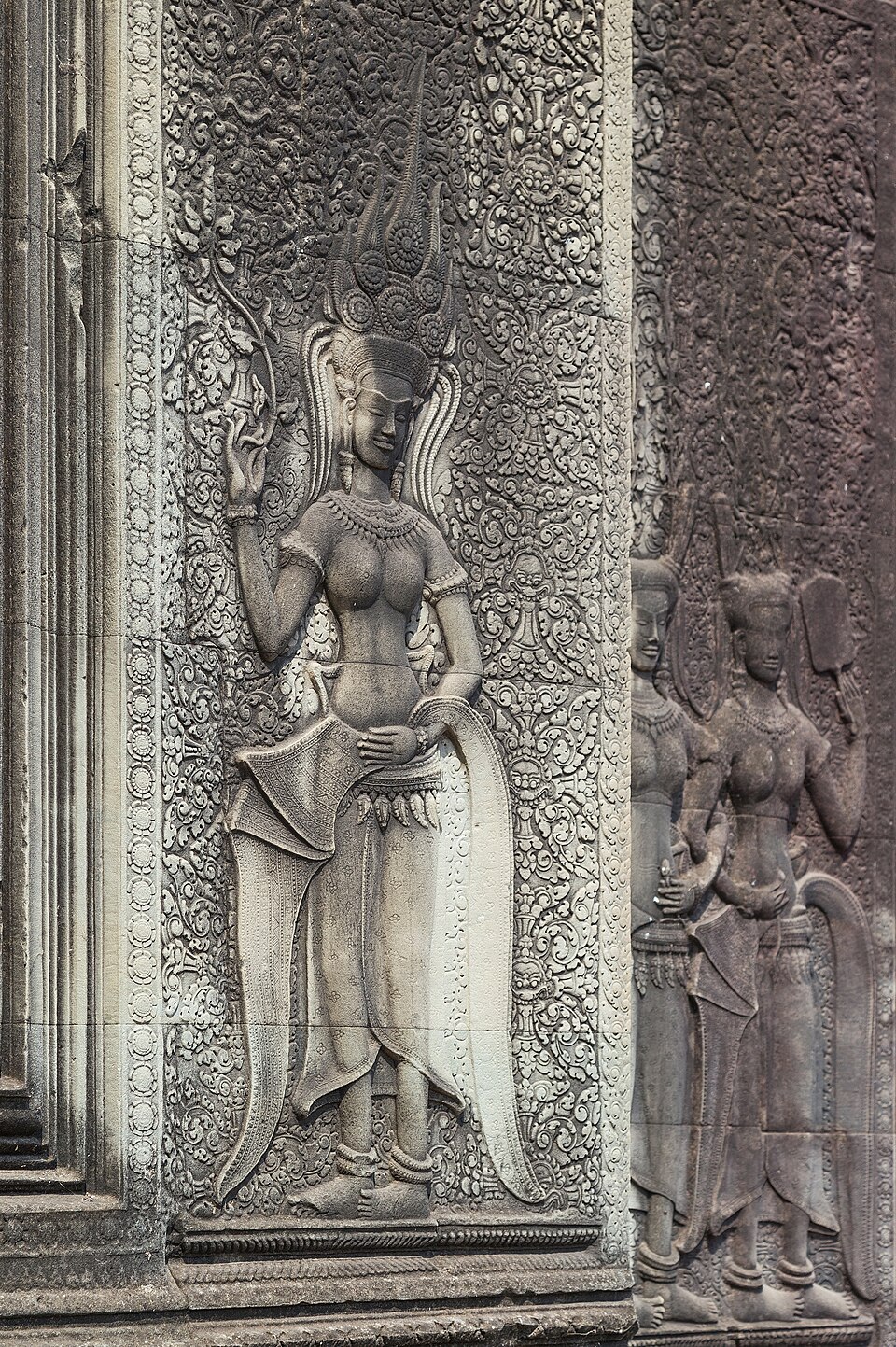 2016 Angkor, Angkor Wat, Brama Angkor Wat (33) — Angkor, Cambodia