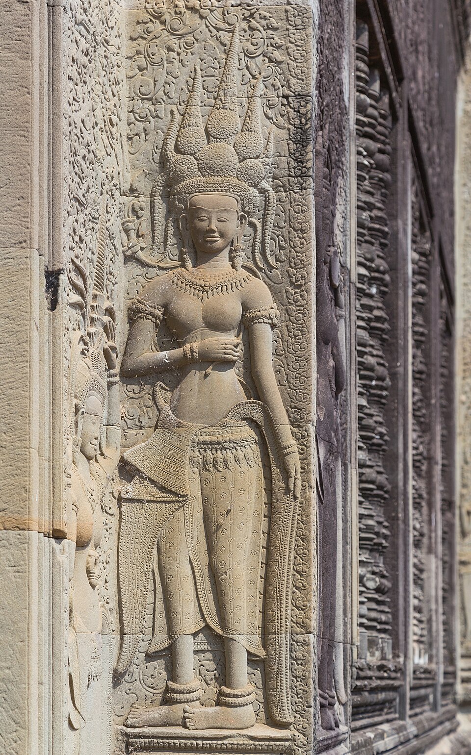 2016 Angkor, Angkor Wat, Brama Angkor Wat (38) — Angkor, Cambodia