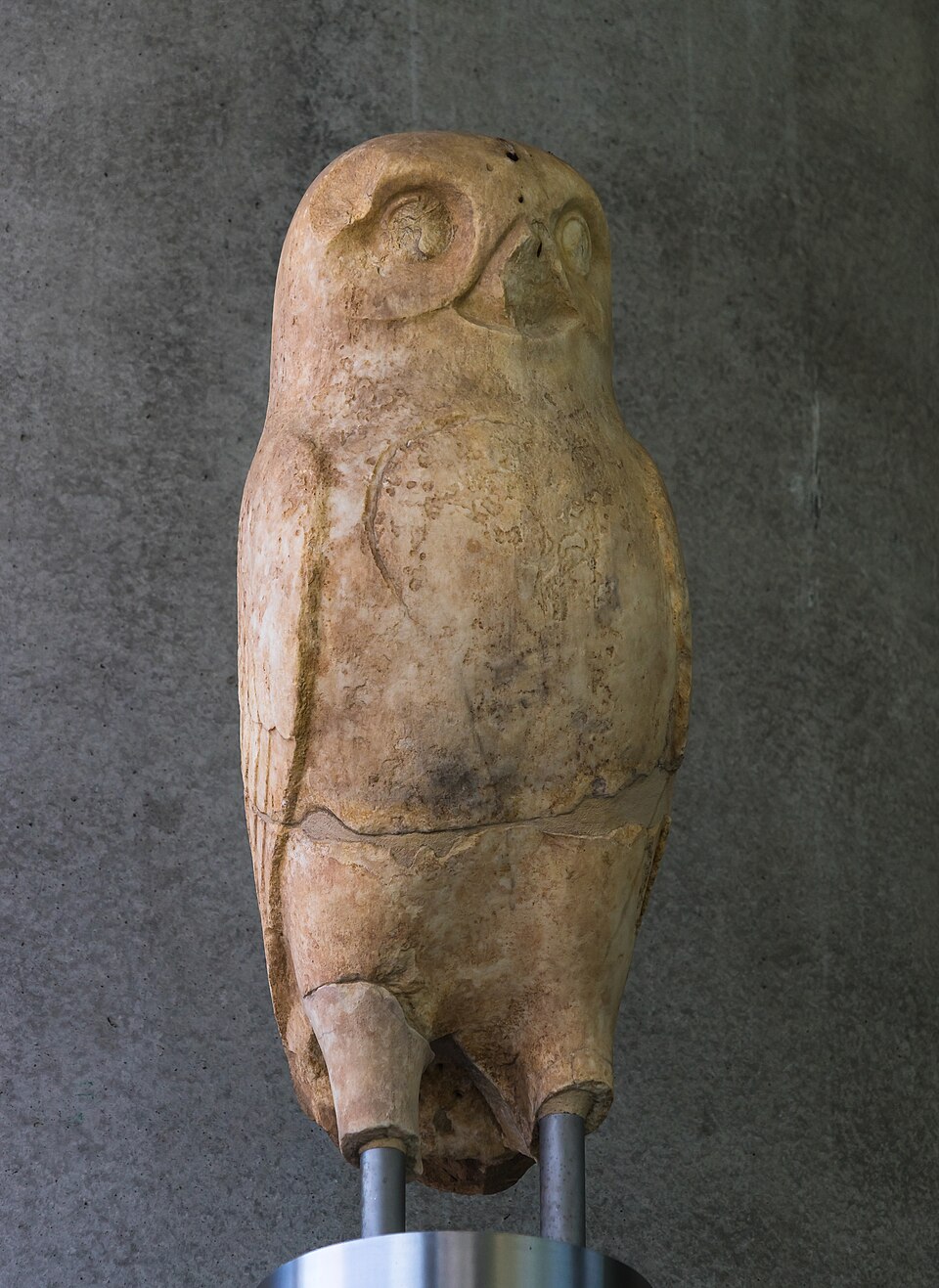Owl of Athena, Acropolis museum, Athens, Greece-2 — Athens, Greece