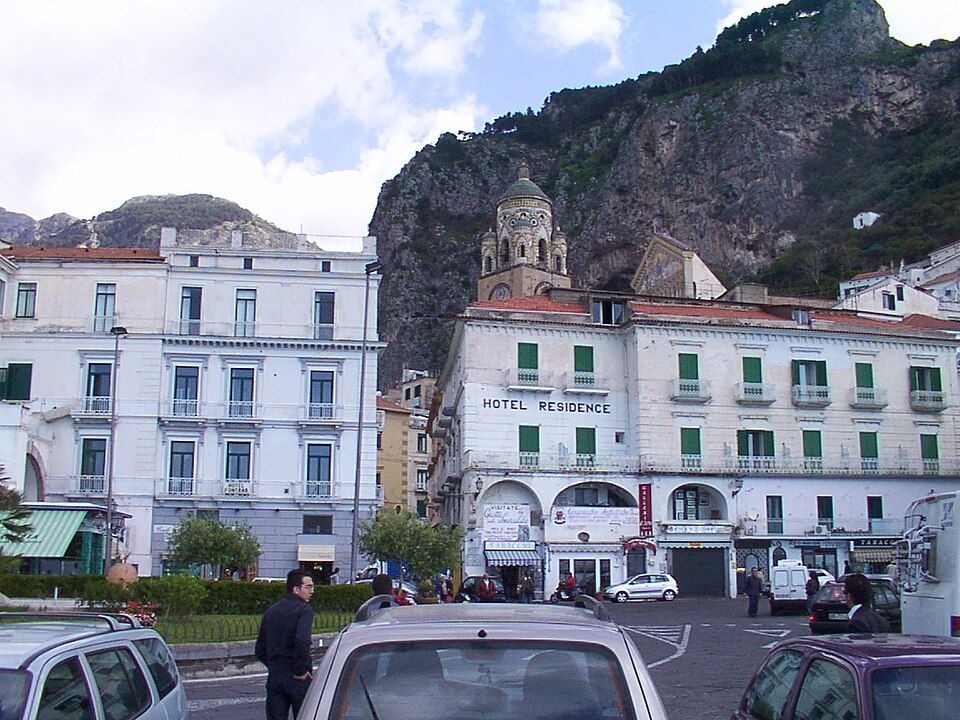 Costiera-amalfitana- panorama from the sea 14 — Amalfi, Italy