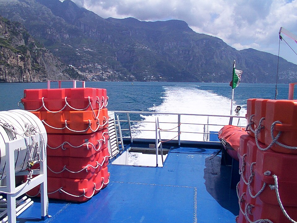 Costiera-amalfitana- panorama from the sea 30 — Amalfi, Italy