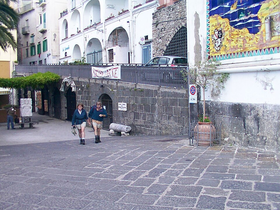 Costiera-amalfitana- panorama from the sea 132 — Amalfi, Italy
