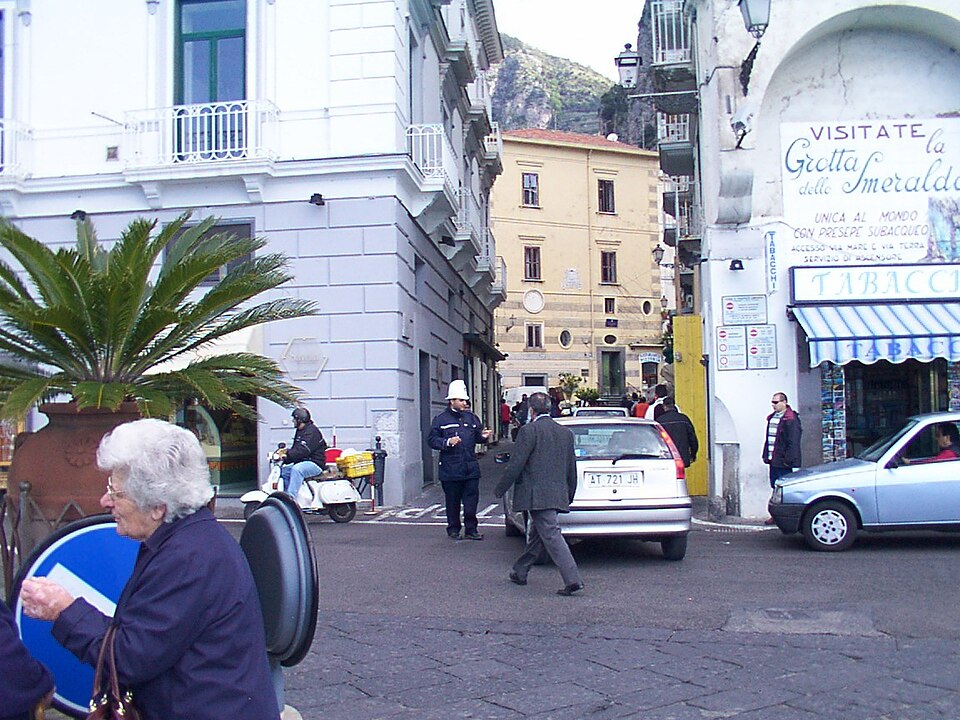Costiera-amalfitana- panorama from the sea 134 — Amalfi, Italy