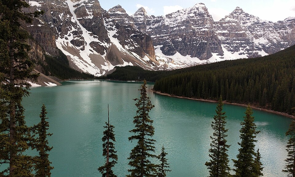 Moraine lake , banff national park — Banff, Canada