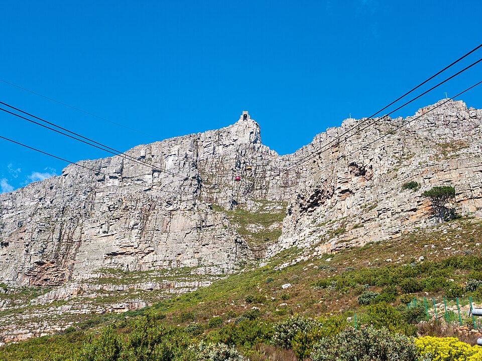 Table Mountain cableway, Cape Town (P1050216) — Cape Town, South Africa