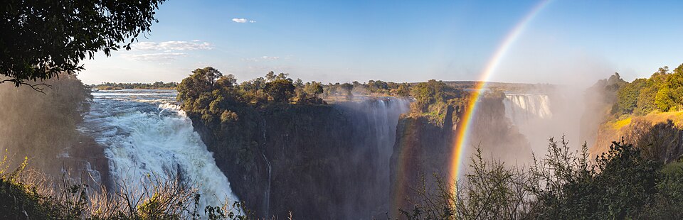 Cataratas Victoria, Zambia-Zimbabue, 2018-07-27, DD 30-34 PAN — Victoria Falls, Zambia