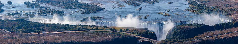 Cataratas Victoria, Zambia-Zimbabue, 2018-07-27, DD 16-20 PAN — Victoria Falls, Zambia