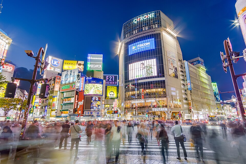 Tokyo Shibuya Scramble Crossing 2018-10-09 — Tokyo, Japan