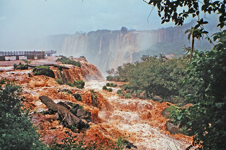 00 1844 South America - Iguazu Falls from the Brazilian side — Iguazú, Argentina