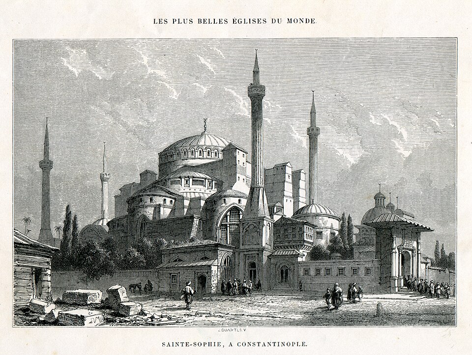 Sainte-sophie, a Constantinople — Istanbul, Turkey