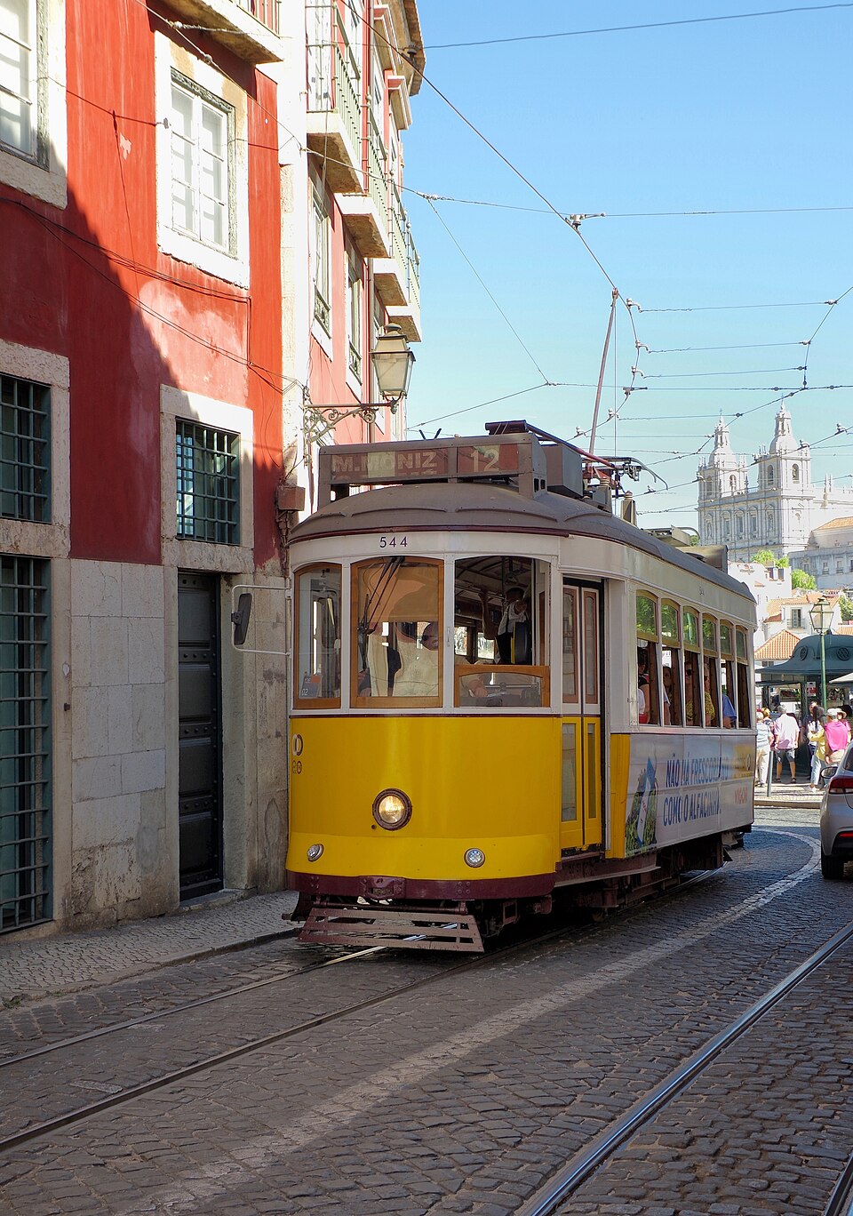 Lisbon Tram BW 2018-10-03 11-50-51 — Lisbon, Portugal