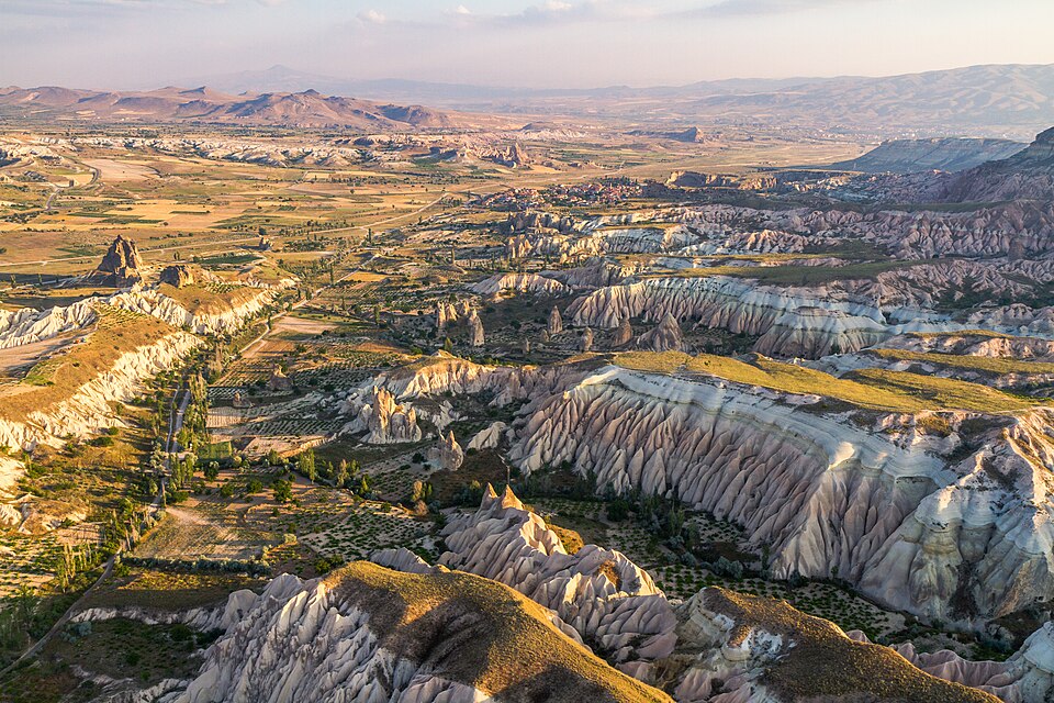 Cappadocia Aerial View Landscape — Cappadocia, Turkey