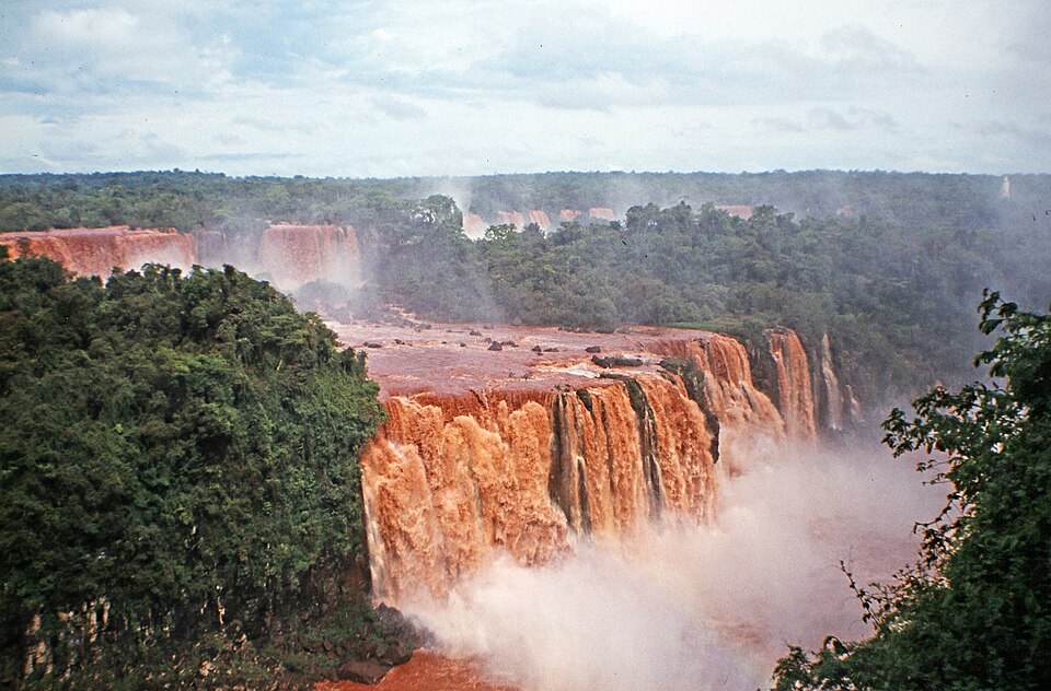 00 1854 Iguazú-Wasserfälle - Südamerika — Iguazú, Argentina